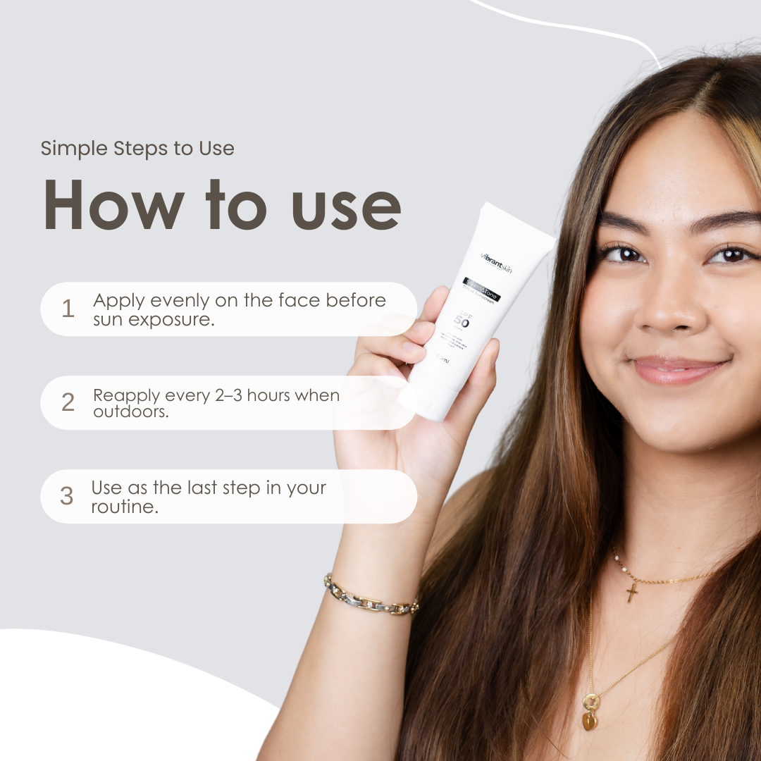 Shield and Tone (Tinted Sunscreen SPF50)